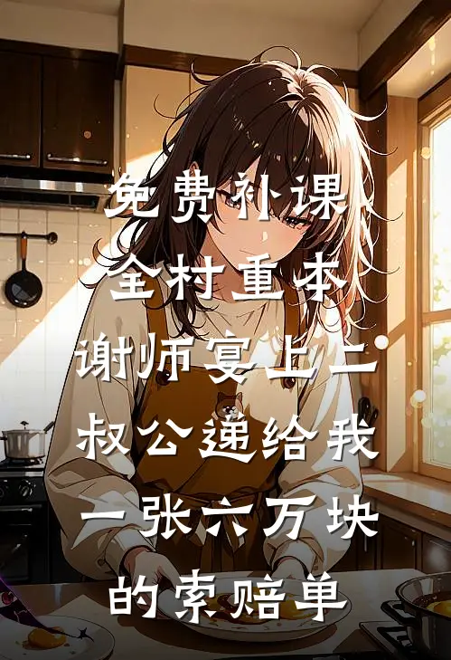 免费补课全村重本，谢师宴上二叔公递给我一张六万块的索赔单