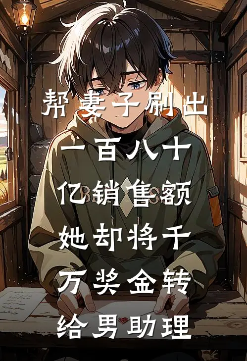 帮妻子刷出一百八十亿销售额，她却将千万奖金转给男助理