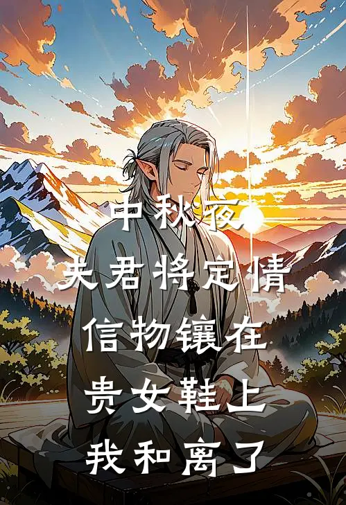 中秋夜，夫君将定情信物镶在贵女鞋上，我和离了