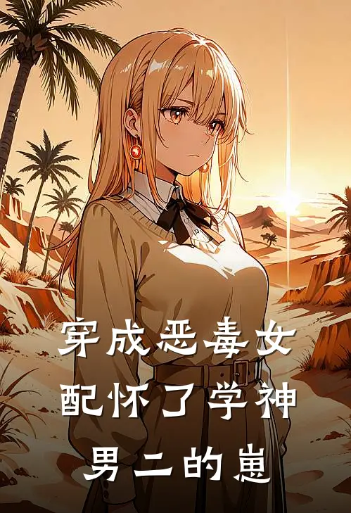 穿成恶毒女配怀了学神男二的崽
