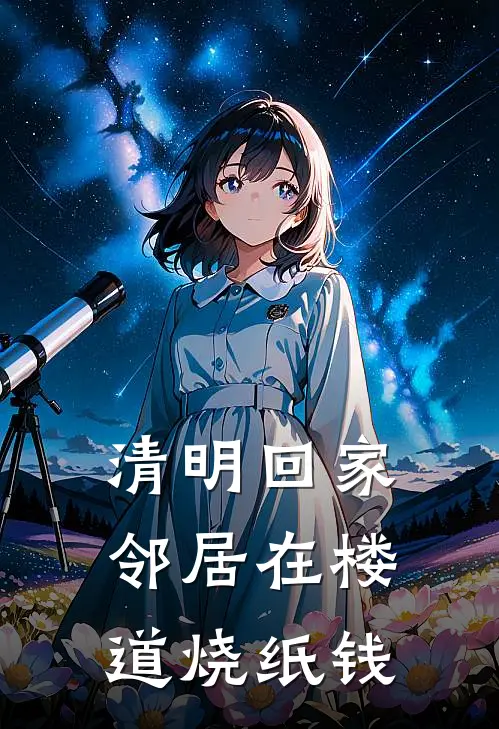 清明回家，邻居在楼道烧纸钱