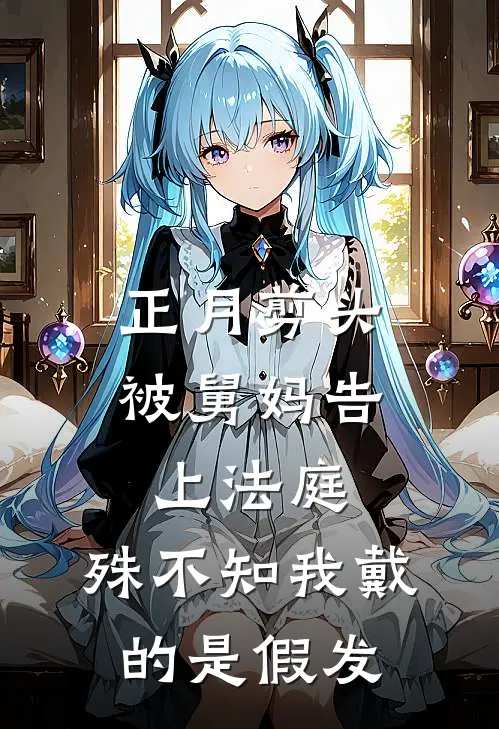 正月剪头被舅妈告上法庭，殊不知我戴的是假发