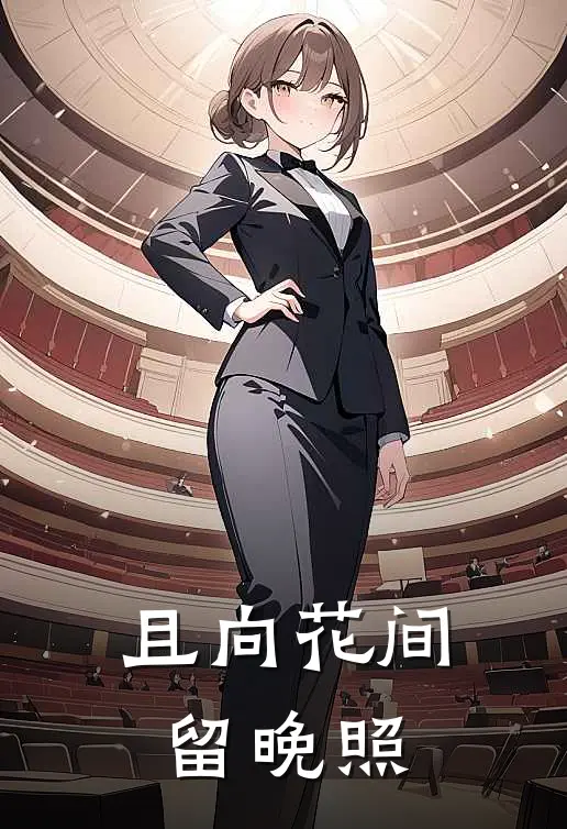 且向花间留晚照