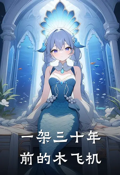 一架三十年前的木飞机