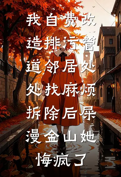 我自费改造排污管道邻居处处找麻烦，拆除后屎漫金山她悔疯了